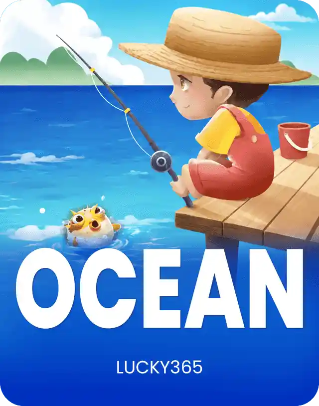 Ocean slot game on Lucky365 with fishing by the sea theme