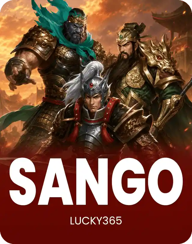 Sango slot game on Lucky365 with Chinese warrior theme